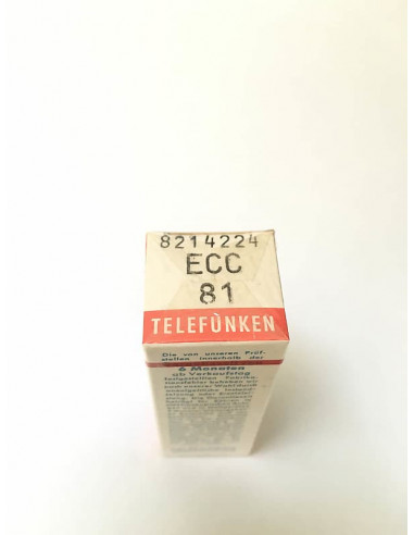 Telefunken ECC Tube NOS/NIB sealed