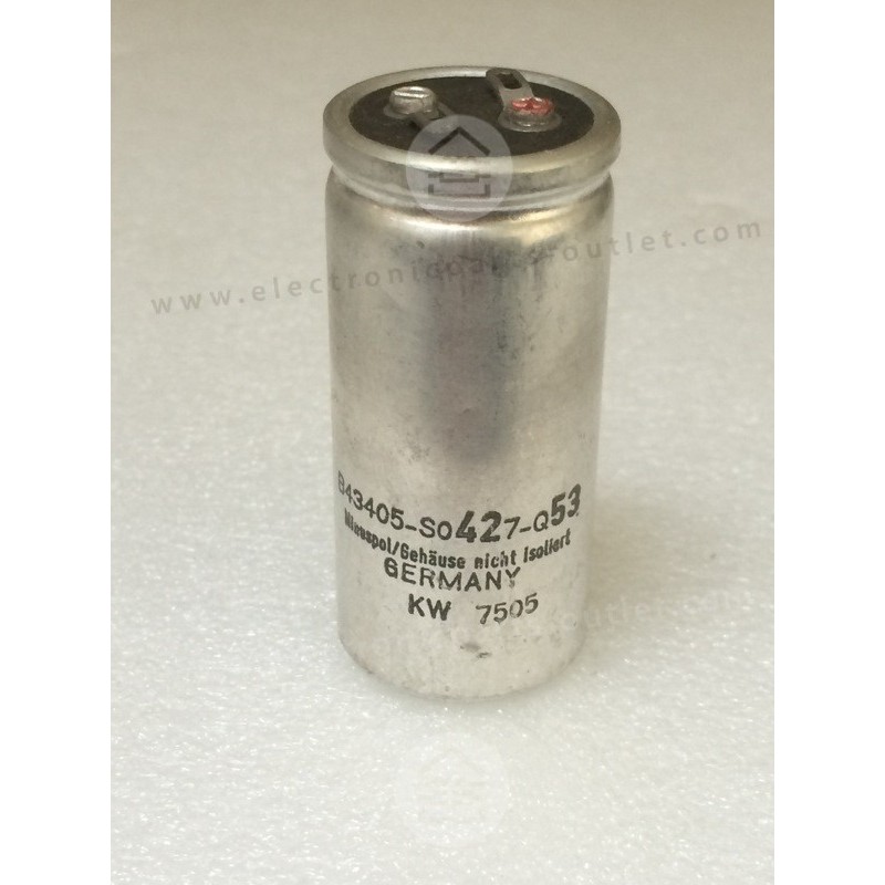 420uF-430V  (Flash capacitor)