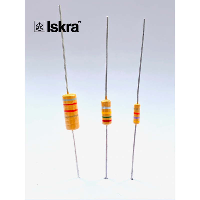 ISKRA UPM carbon Film Resistors