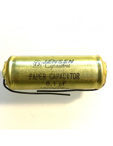 Jensen 0.1uF 1600 VDC TYPE OPA-1-909XI paper in oil capacitor